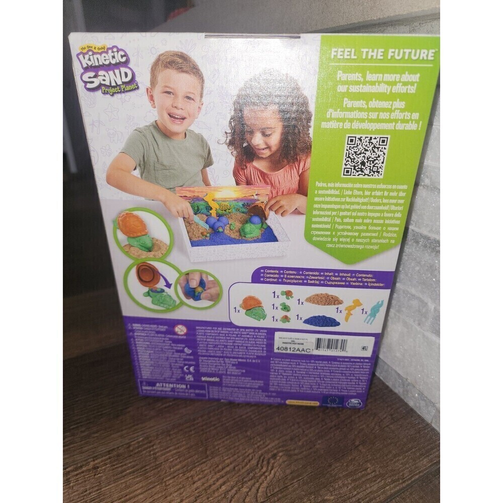 Kinetic Sand Project Planet Turtle Beach Set - Picture 2 of 5